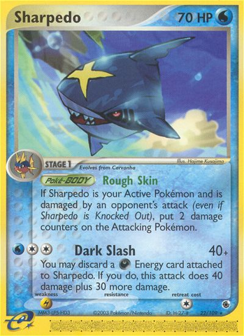 Sharpedo (22/109) [EX: Ruby &amp; Sapphire] 