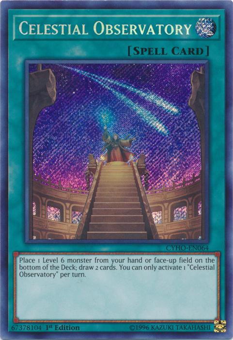 Celestial Observatory [CYHO-EN064] Secret Rare 