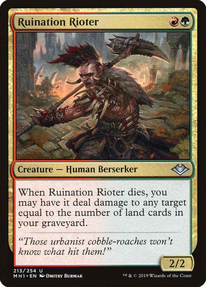 Ruination Rioter [Modern Horizons] 