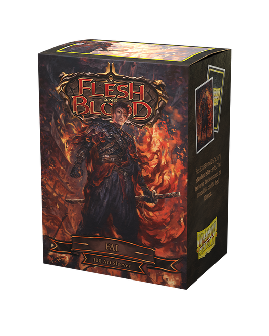 Dragon Shield - Flesh And Blood Standard Matte Art Sleeves - Fai (100)