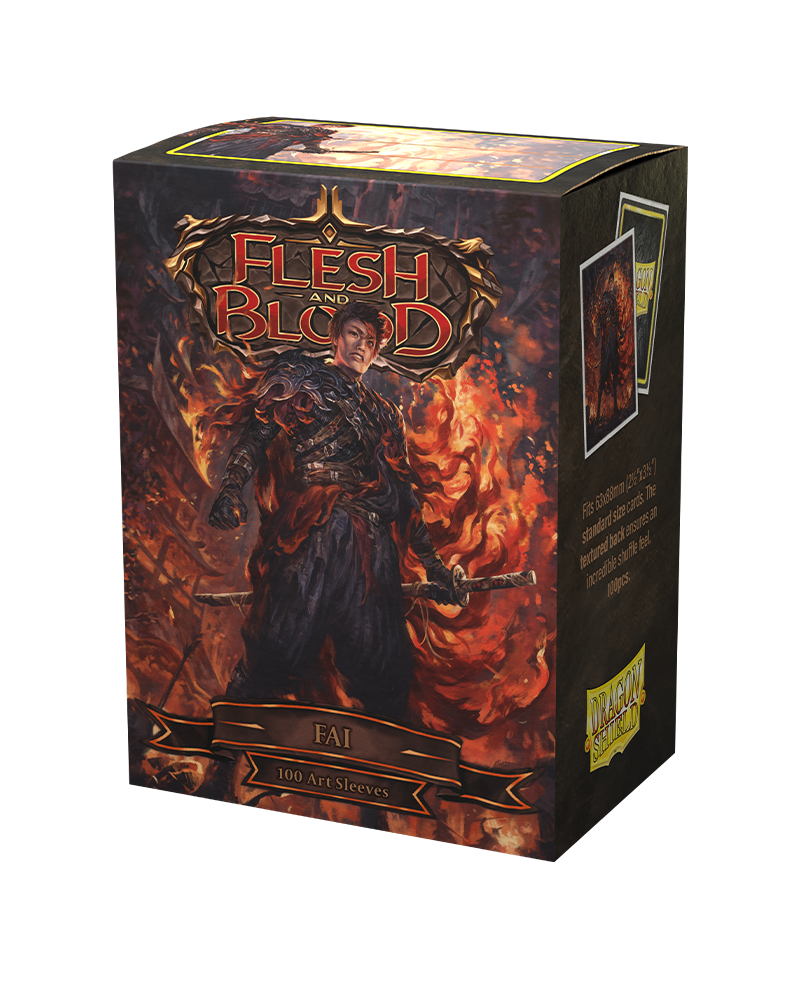 Dragon Shield - Flesh And Blood Standard Matte Art Sleeves - Fai (100)