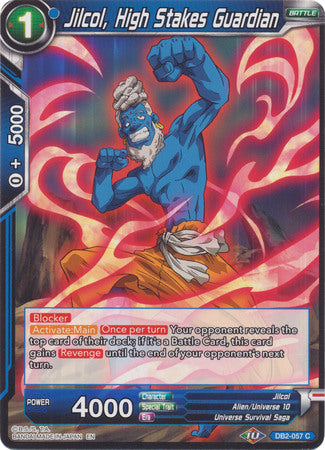 Jilcol, High Stakes Guardian (DB2-057) [Divine Multiverse] 