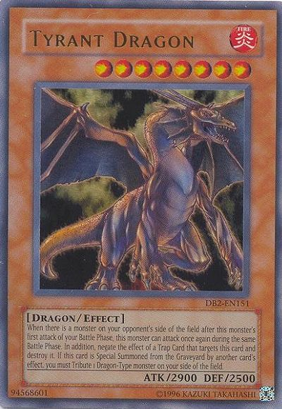 Tyrant Dragon [DB2-EN151] Ultra Rare 