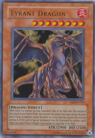 Tyrant Dragon [DB2-EN151] Ultra Rare 