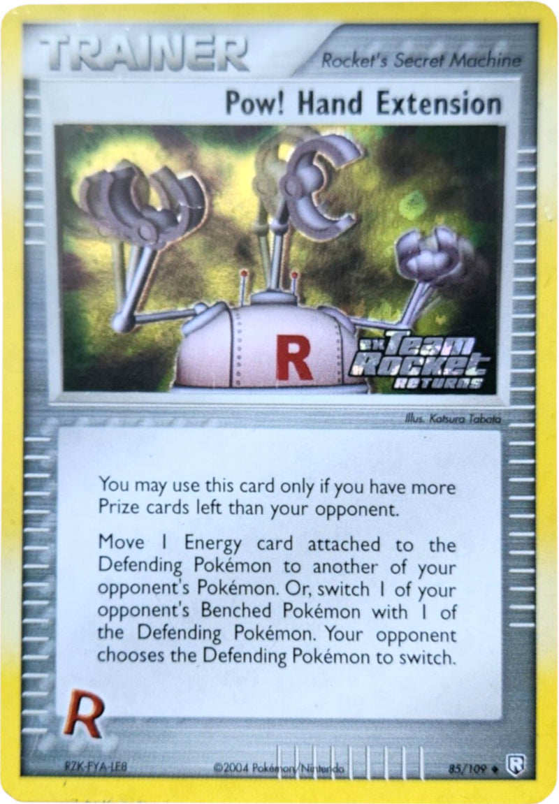 Pow! Hand Extension (85/109) (Stamped) [EX: Team Rocket Returns] 