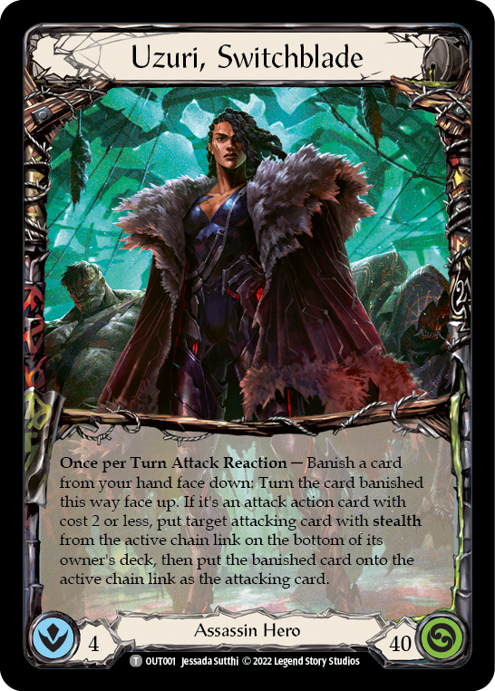 Uzuri, Switchblade // Ponder [OUT001 // OUT237] (Outsiders) 