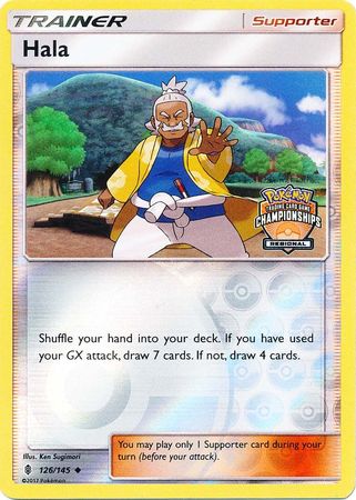 Hala (126/145) (Regional Championship Promo) [Sun &amp; Moon: Guardians Rising] 