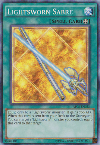 Lightsworn Saber [AP05-EN023] Common 