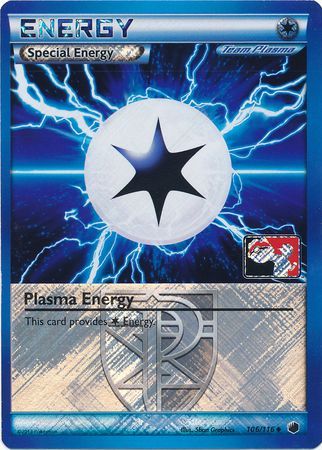 Plasma Energy (106/116) (Play Pokemon Promo) [Black &amp; White: Plasma Freeze] 
