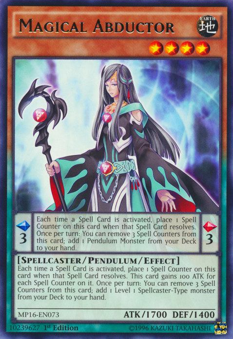 Magical Abductor [MP16-EN073] Rare 