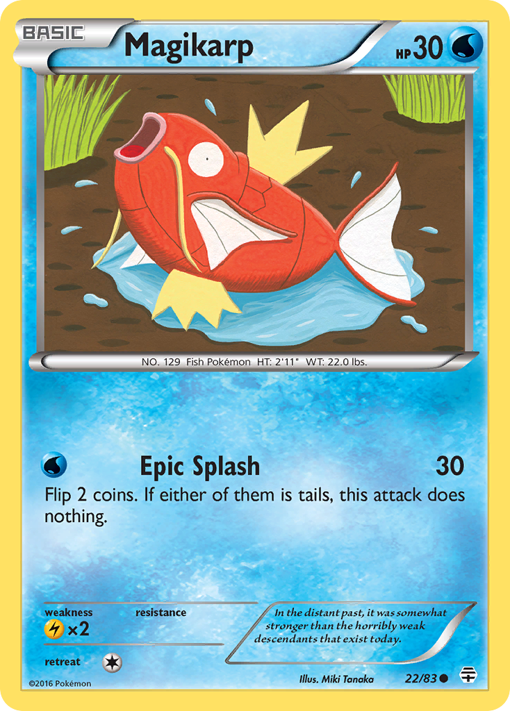 Magikarp (22/83) [XY: Generations] 