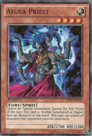 Asura Priest [BP01-EN125] Starfoil Rare 