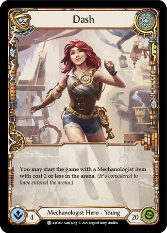 Dash // Death Dealer [U-ARC002 // U-ARC040] (Arcane Rising Unlimited) Unlimited Normal 