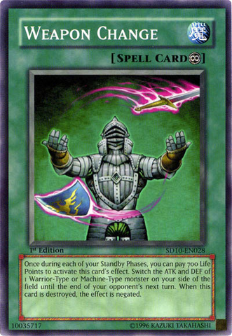 Weapon Change [SD10-EN028] Common 