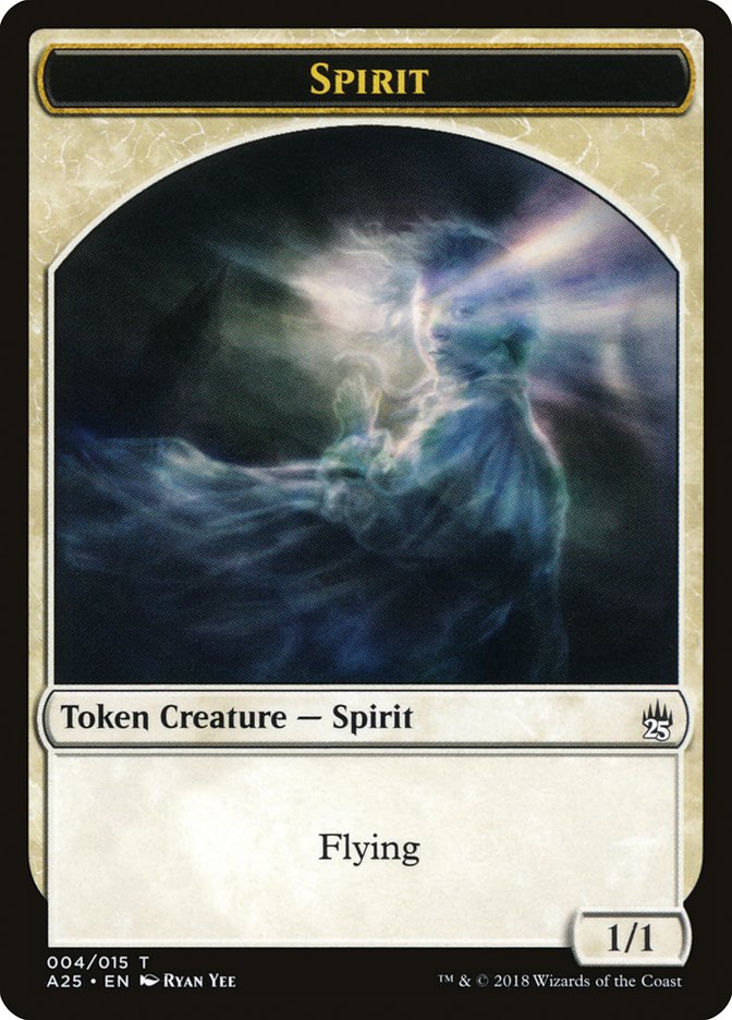 Spirit Token (004/015) [Masters 25 Tokens] 