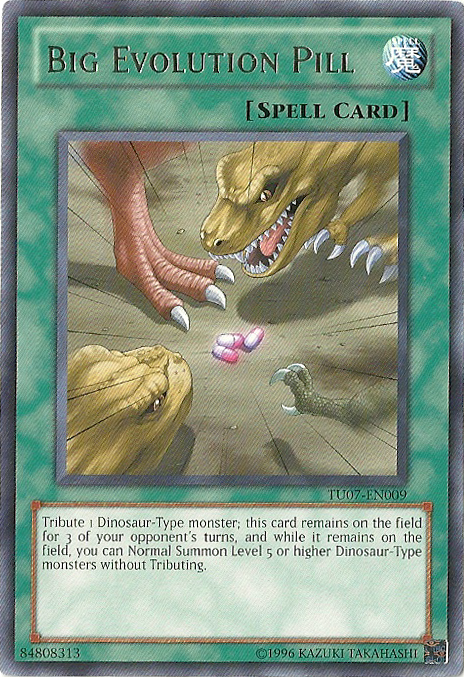 Big Evolution Pill [TU07-EN009] Rare 