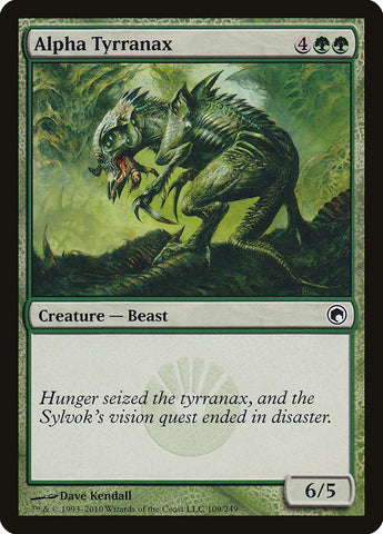 Alpha Tyrranax [Scars of Mirrodin] 