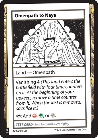 Omenpath to Naya [Mystery Booster 2 Playtest Cards] 