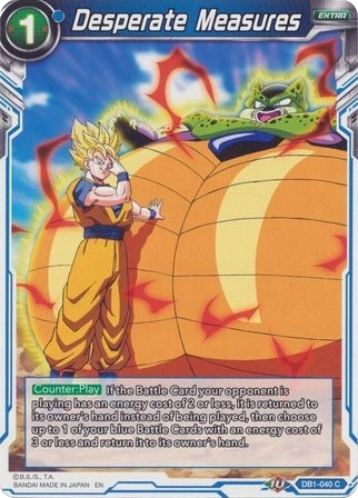 Desperate Measures (Reprint) (DB1-040) [Battle Evolution Booster] 