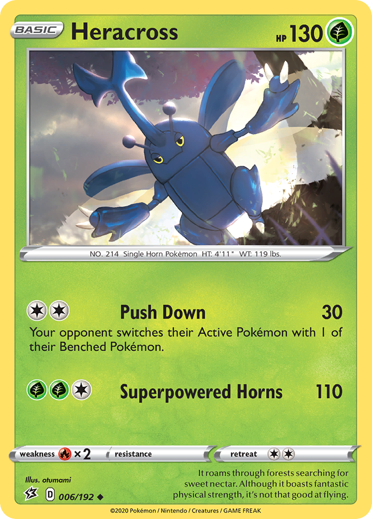 Heracross (006/192) [Sword &amp; Shield: Rebel Clash] 