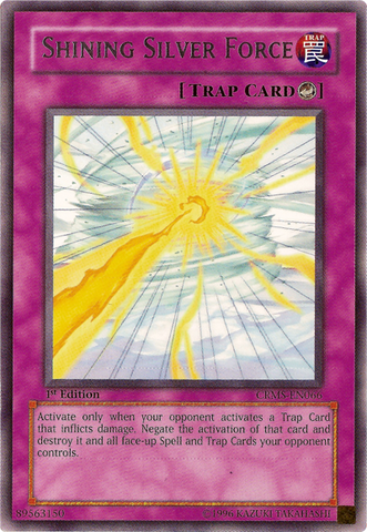 Shining Silver Force [CRMS-EN066] Rare 