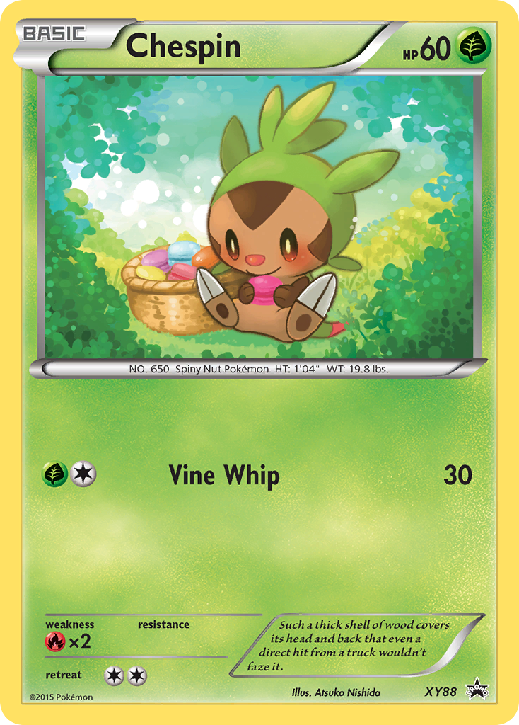 Chespin (XY88) (Collector Chest) [XY: Black Star Promos] 
