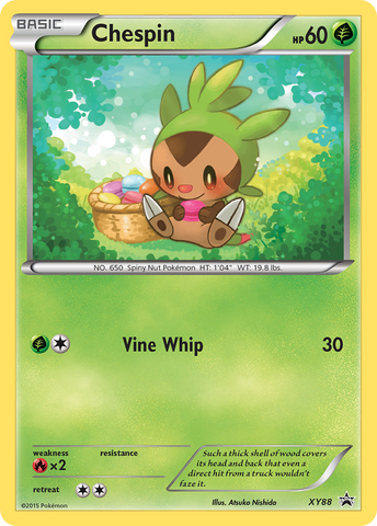 Chespin (XY88) (Collector Chest) [XY: Black Star Promos] 