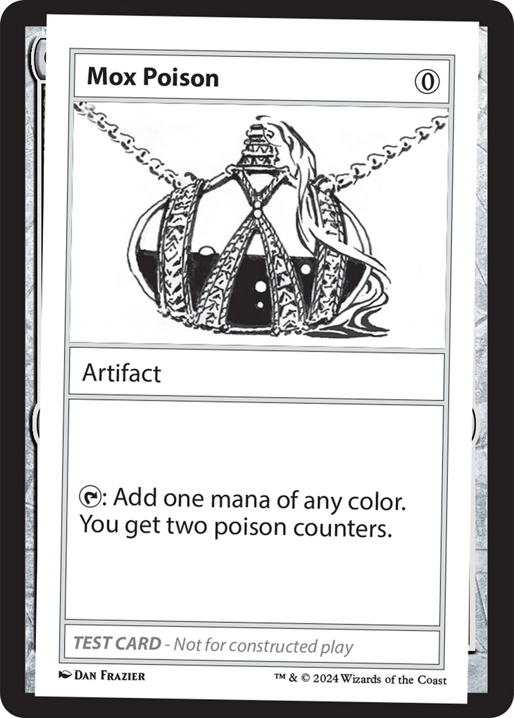 Mox Poison [Mystery Booster 2 Playtest Cards] 