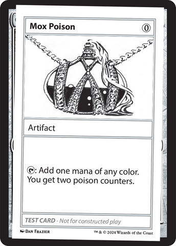 Mox Poison [Mystery Booster 2 Playtest Cards] 