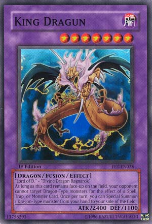 King Dragun [FET-EN036] Super Rare 