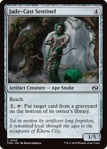 Jade-Cast Sentinel [Tarkir: Dragonstorm] 