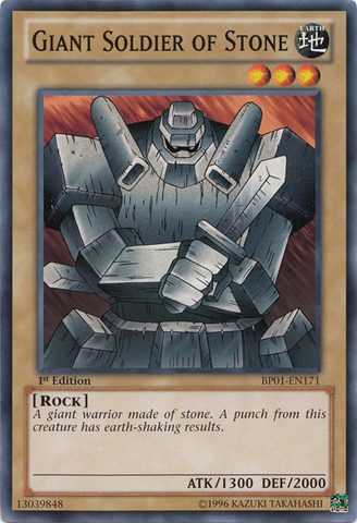Giant Soldier of Stone [BP01-EN171] Common 