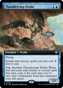 Thunderclap Drake (Extended Art) [Outlaws of Thunder Junction Commander] 