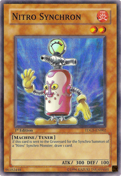 Nitro Synchron [TDGS-EN002] Super Rare 