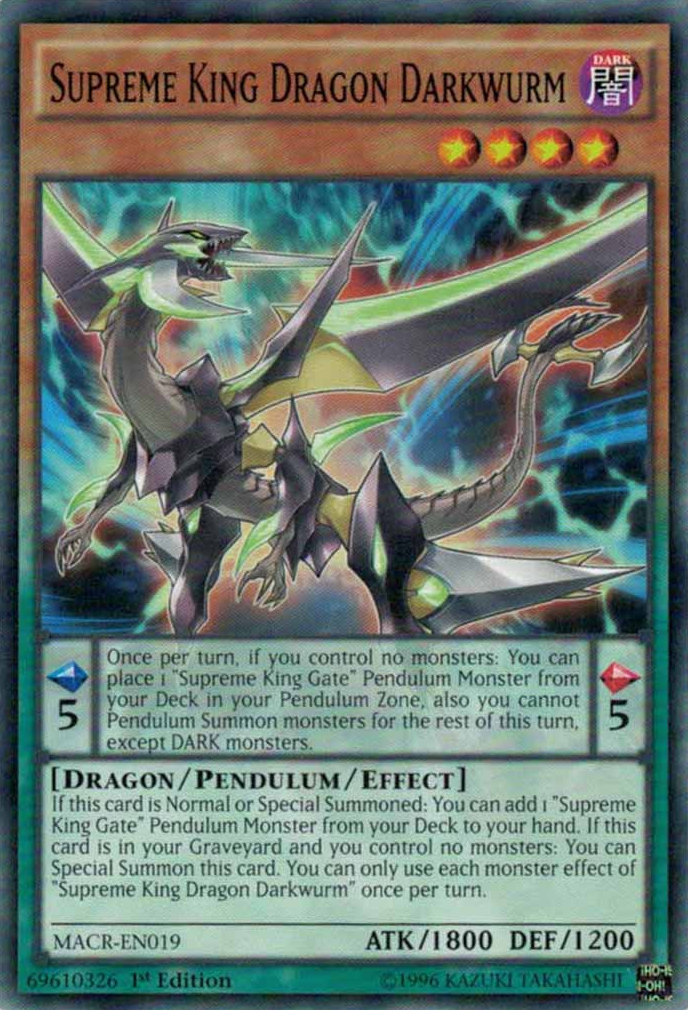 Supreme King Dragon Darkwurm [MACR-EN019] Common 