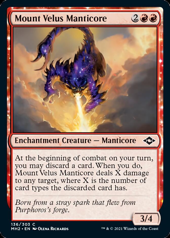 Mount Velus Manticore [Modern Horizons 2] 