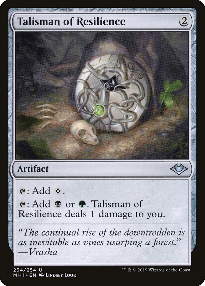 Talisman of Resilience [Modern Horizons] 