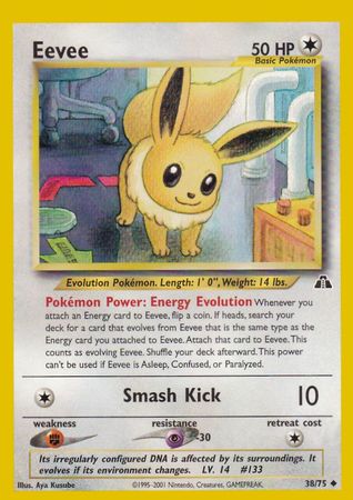 Eevee (38/75) [Neo Discovery Unlimited] 
