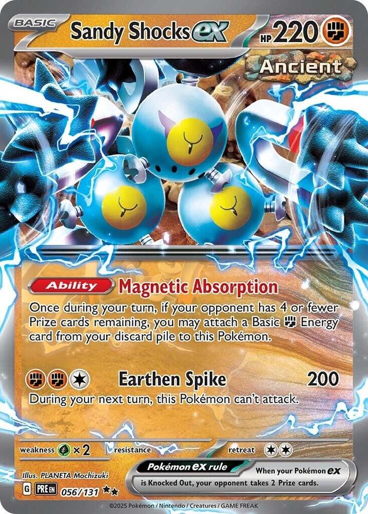 Sandy Shocks ex (056/131) [Scarlet &amp; Violet: Prismatic Evolutions] 