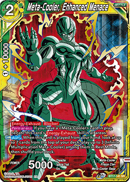 Meta-Cooler, Enhanced Menace (BT17-141) [Ultimate Squad] 