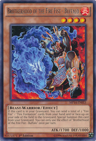 Brotherhood of the Fire Fist - Buffalo [MP14-EN015] Rare 