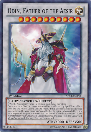 Odin, Father of the Aesir [SP14-EN050] Starfoil Rare 