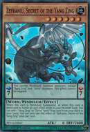 Zefraniu, Secret of the Yang Zing [PEVO-EN047] Super Rare 