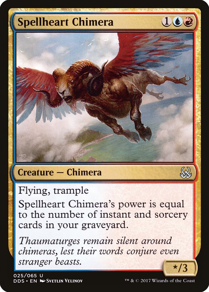 Spellheart Chimera [Duel Decks: Mind vs. Might] 