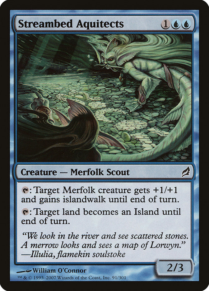 Streambed Aquitects [Lorwyn] 