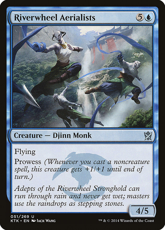 Riverwheel Aerialists [Khans of Tarkir] 