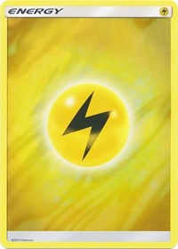 Lightning Energy (Unnumbered 2017) (Wave Foil) (Theme Deck Exclusive) [Unnumbered Energies] 