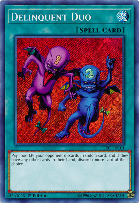 Delinquent Duo [LCKC-EN101] Secret Rare 