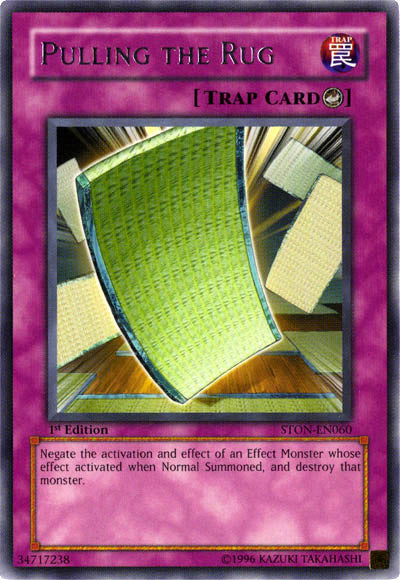 Pulling the Rug [STON-EN060] Rare 