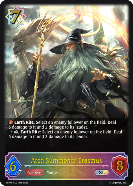 Arch Summoner Erasmus (BP01-SL07EN) [Advent of Genesis]